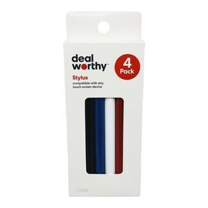 Deal Worthy 4-Pack Stylus - Touch Screen Device Compatible